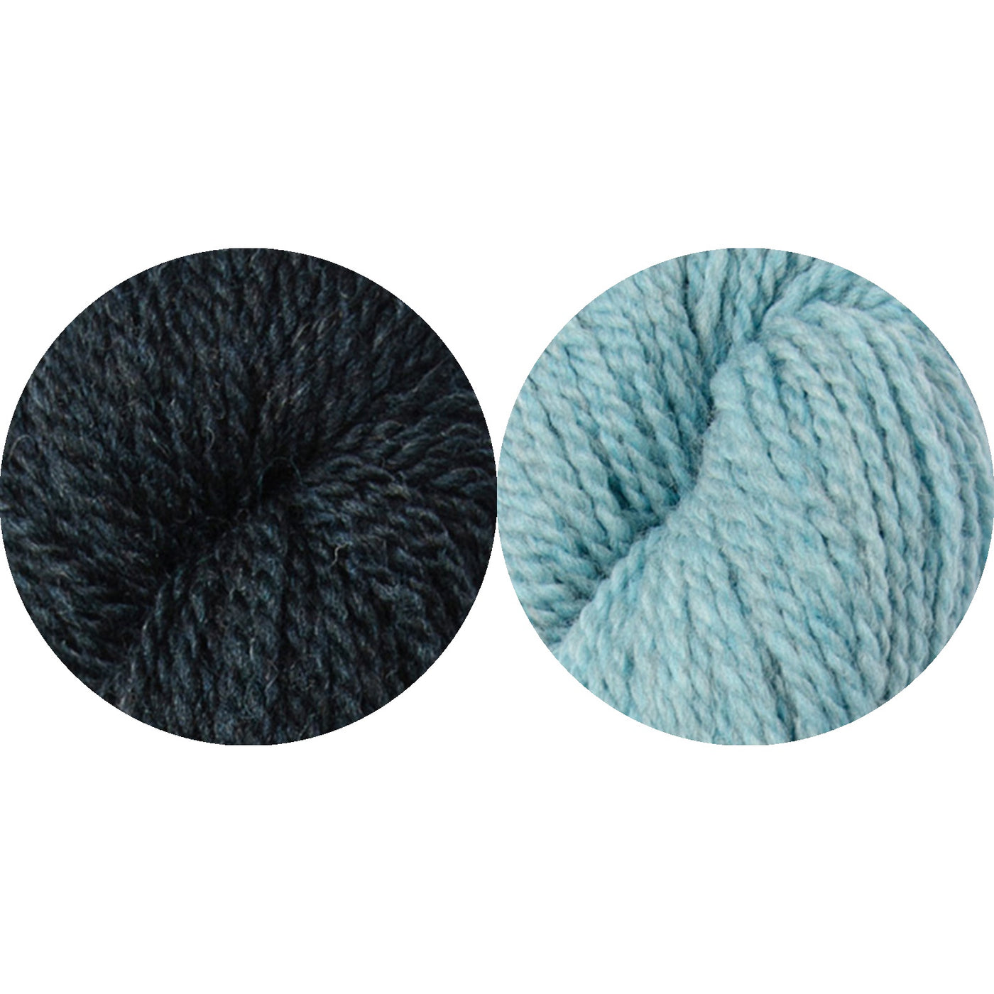 Clacks Mittens Kit (Midnight Sea / Spring Ice)