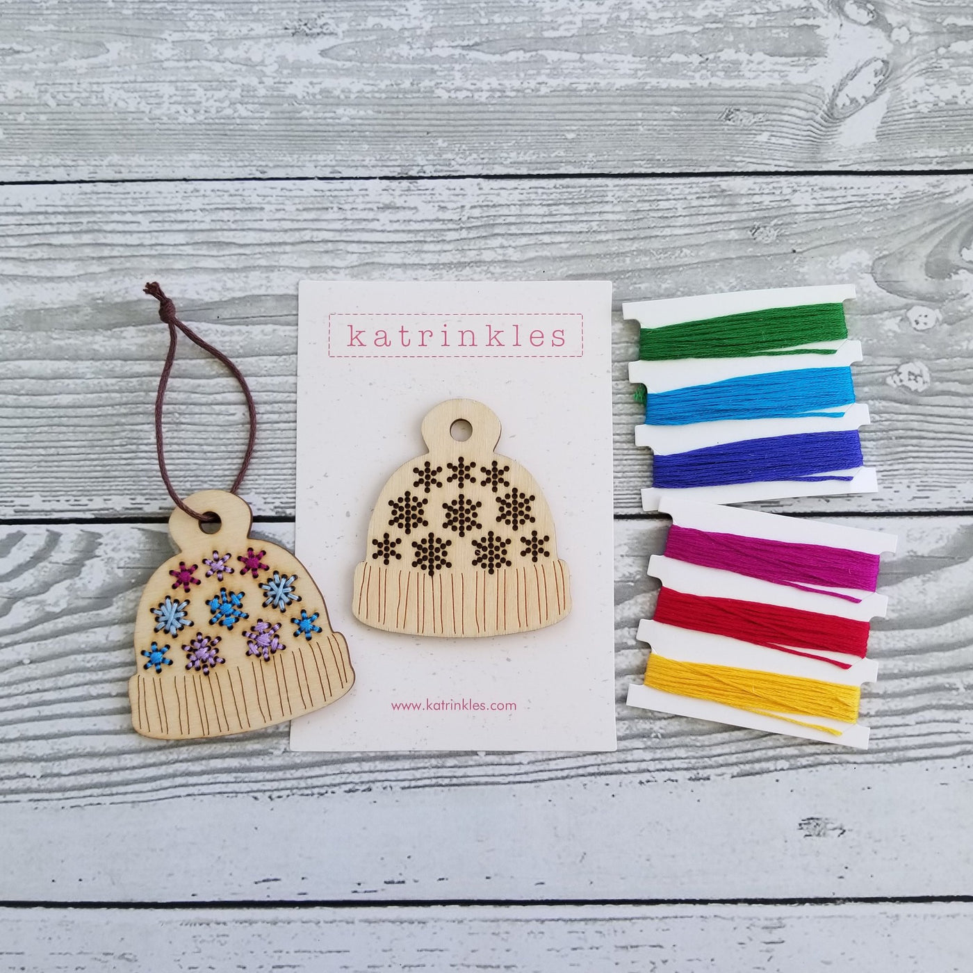 Stitchable Ornament Kit