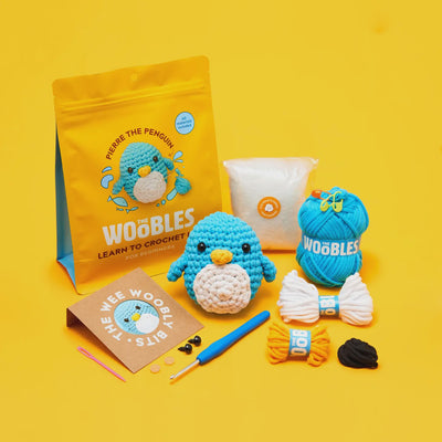 Pierre the Penguin Beginner Crochet Kit (Woobles)