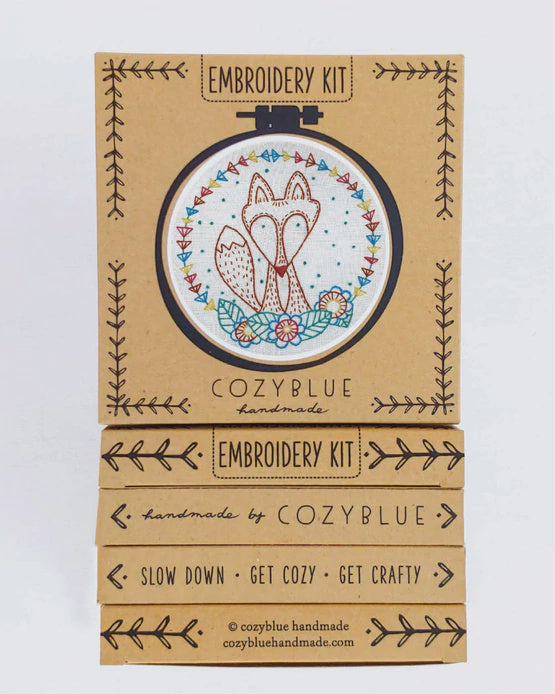Crafty Fox Embroidery Kit