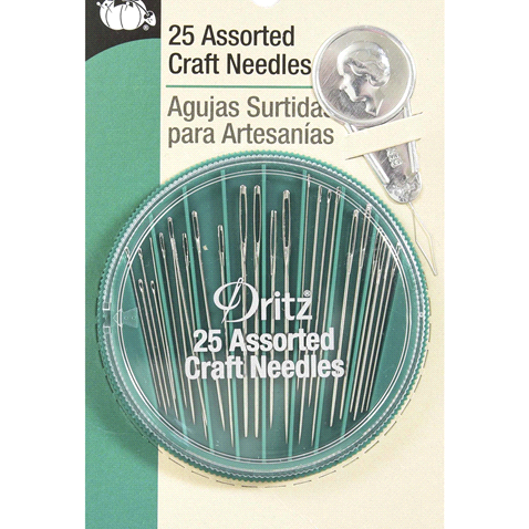 Assorted Embroidery Needles with Threader