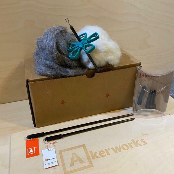 Akerworks Drop Spindle Starter Kit