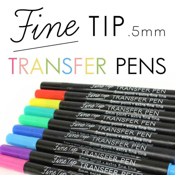 Fine Tip Iron-On Transfer Pens from Sublime Stitching Baby Blue