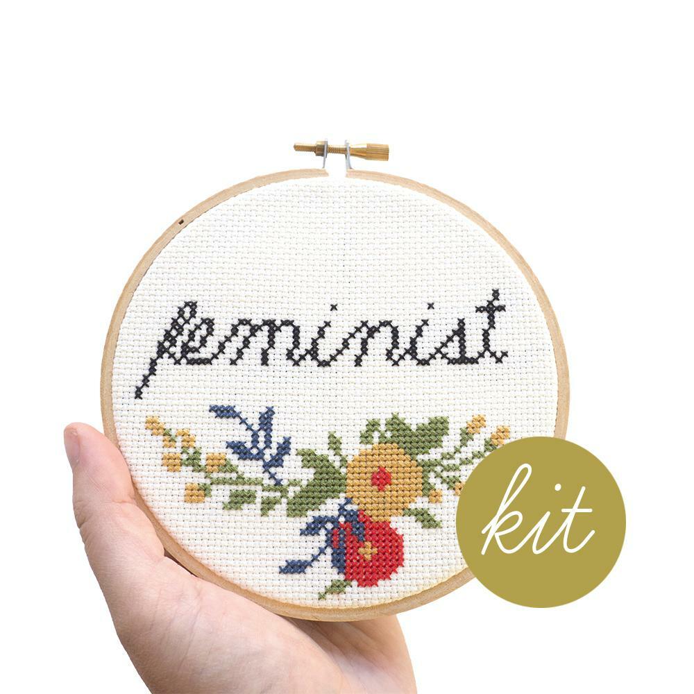 Feminist Kit (Counted Cross Stitch)