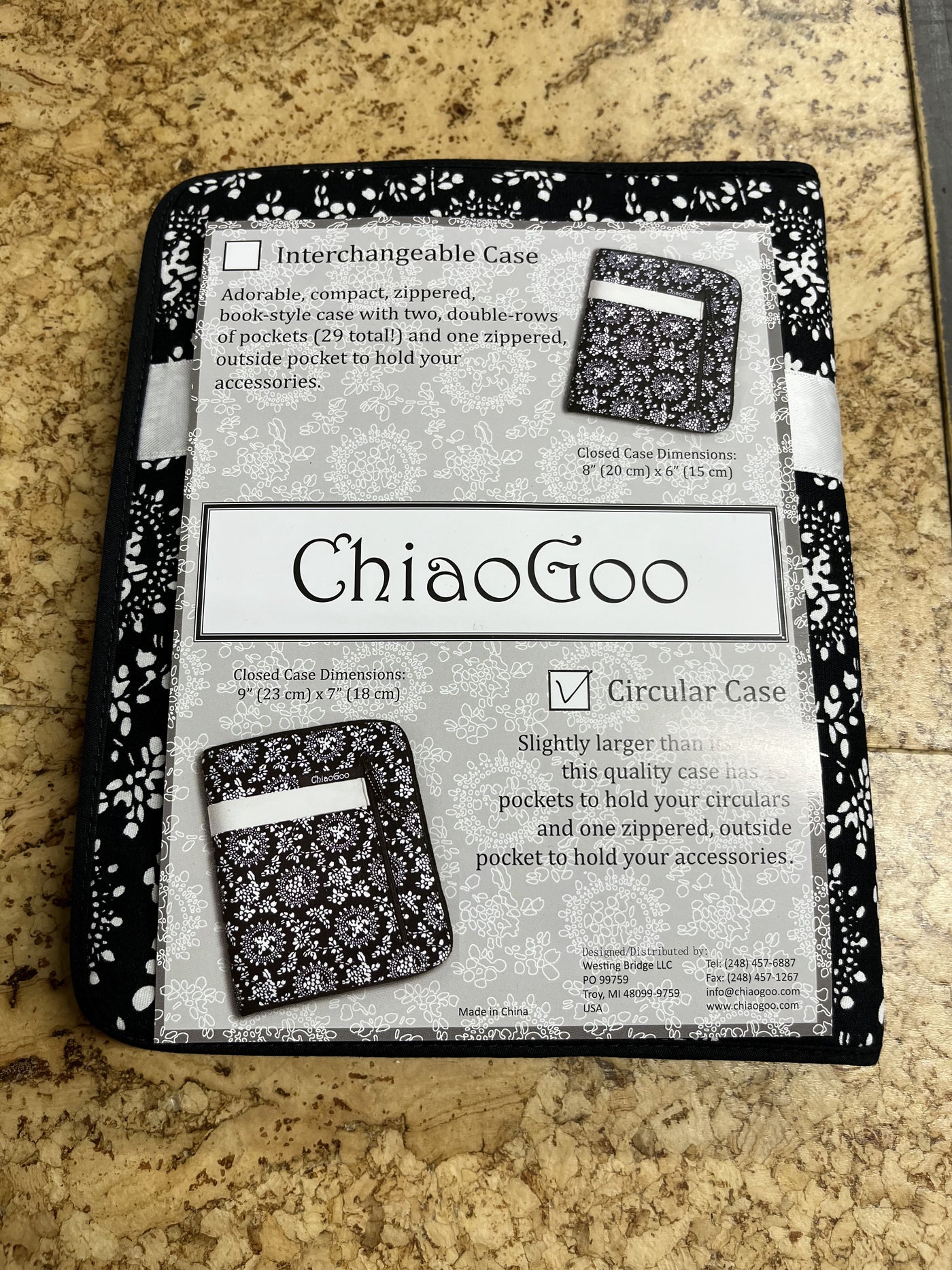 ChaioGoo Circular Needle Case.