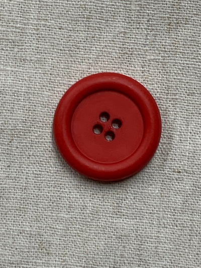 Ridged Poly Circle Buttons (25mm)