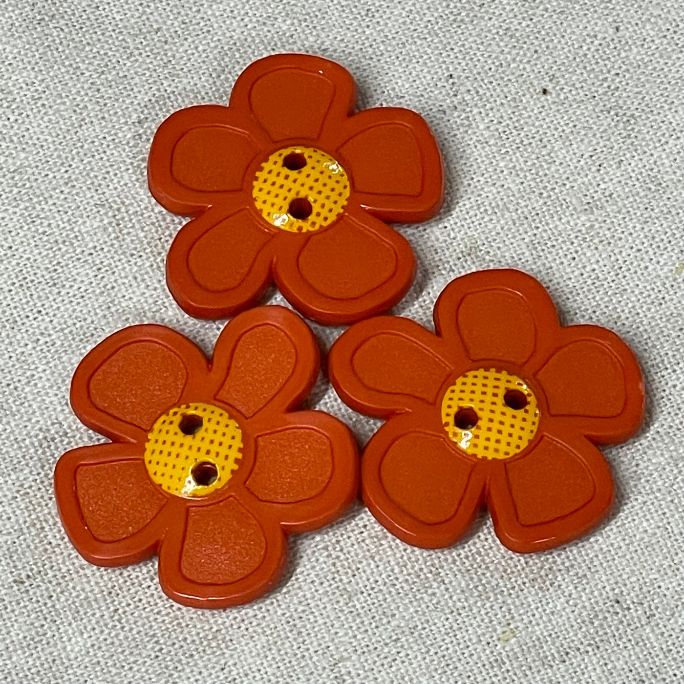 Flower Buttons (28mm)