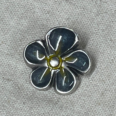Enamel Flower Buttons (20mm)