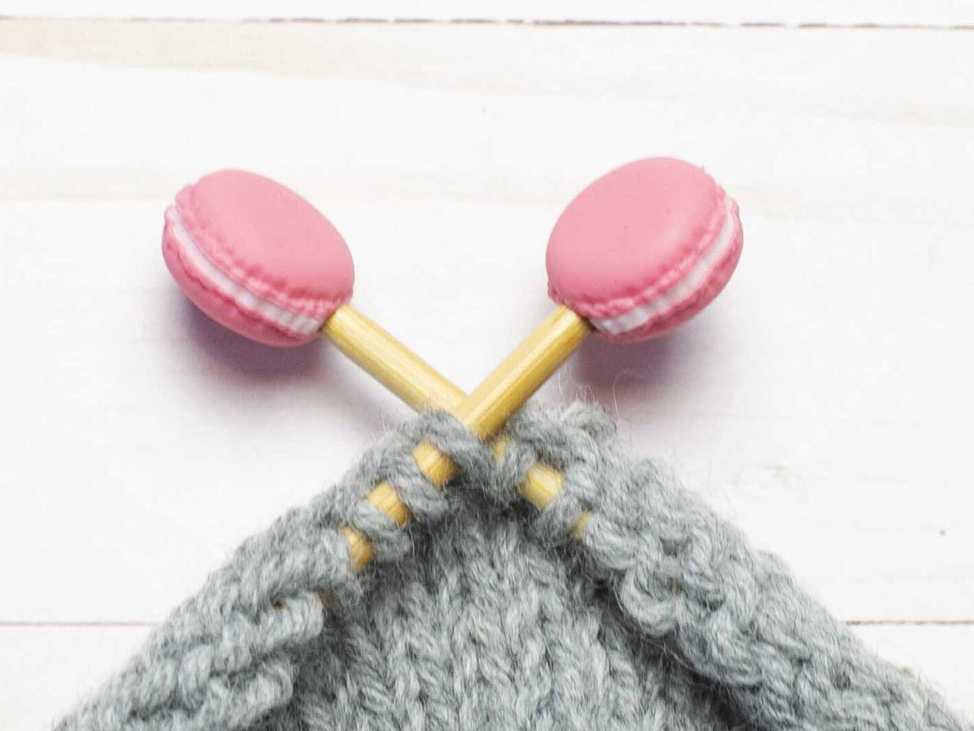 Pink Macaron Stitch Stoppers