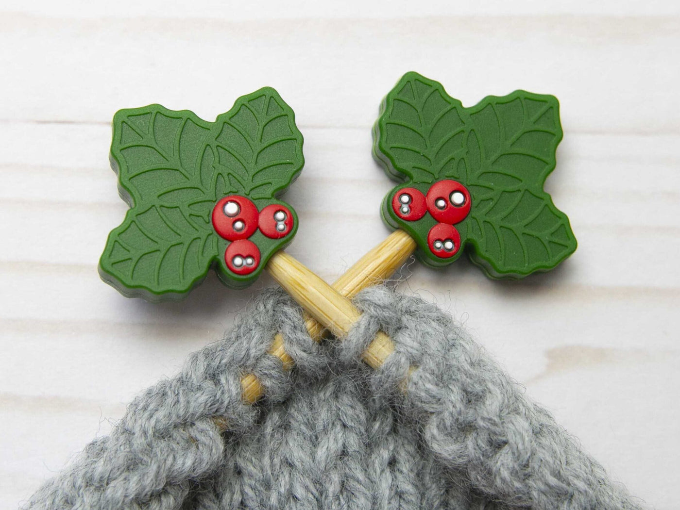 Holly Stitch Stoppers