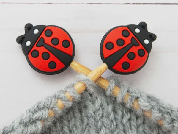 Ladybug Stitch Stoppers