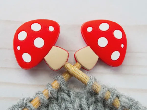 Mushroom Stitch Stoppers