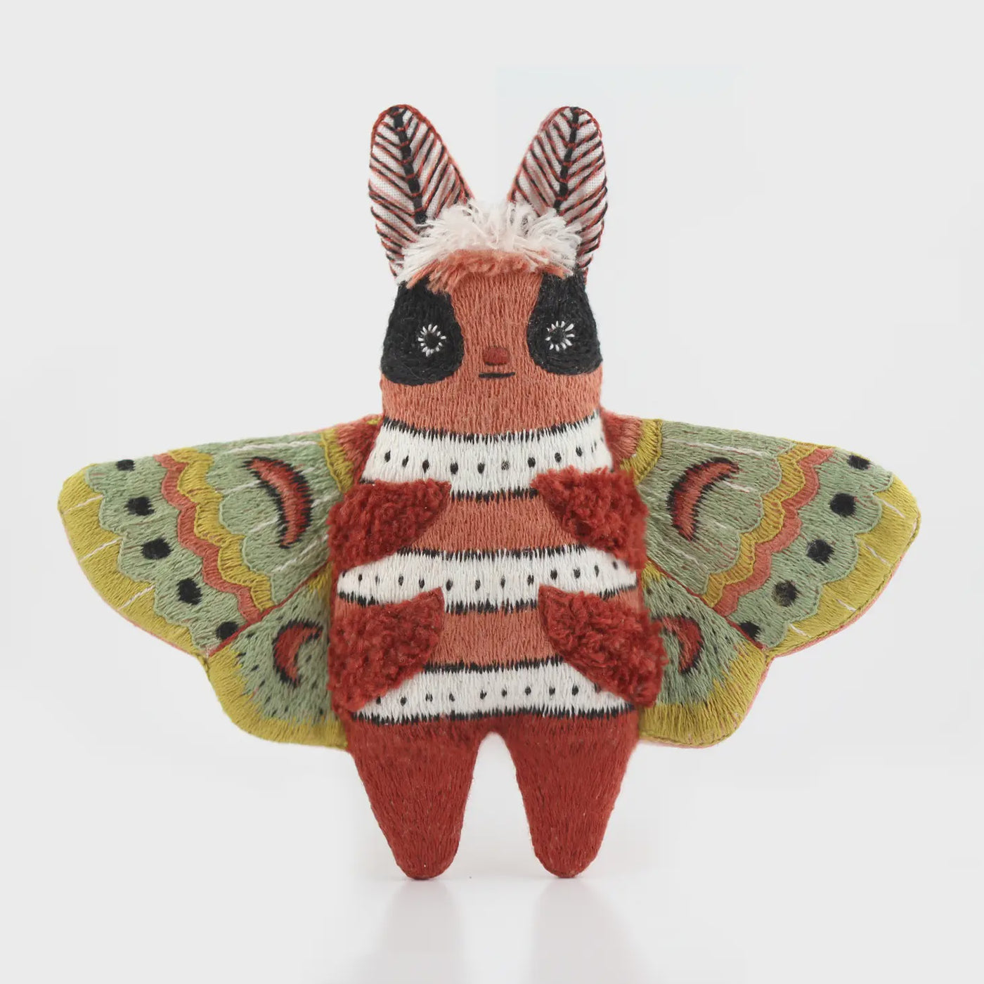 Moth DIY Embroidered Doll Kit (Level 3)