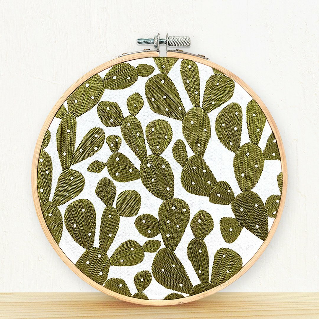 Prickly Pears Embroidery Kit