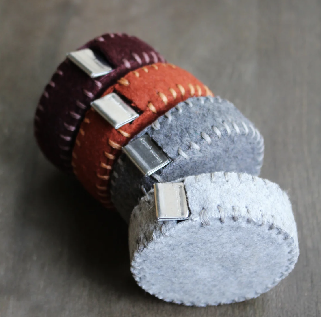 Hand-Stitched Woolen Tape Measure
