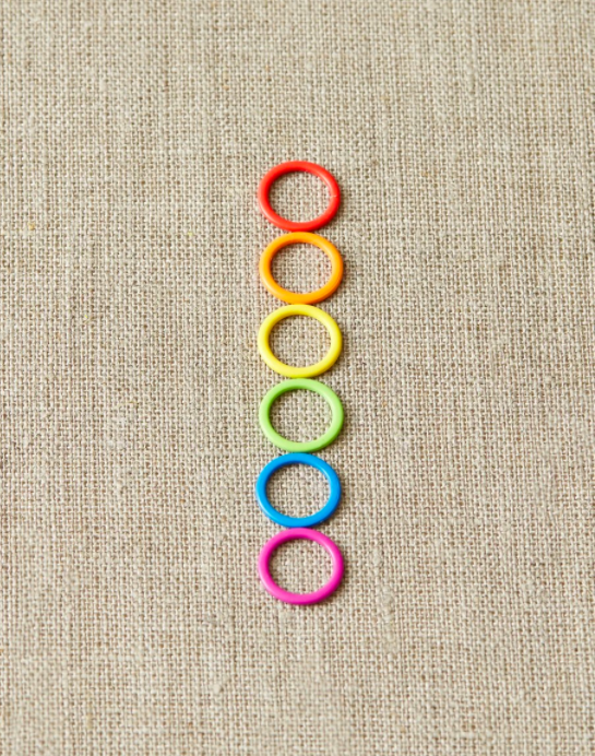 Cocoknits Colorful Ring Stitch Markers, Original