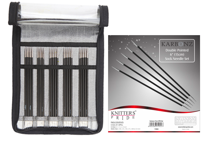 Knitter's Pride Karbonz 6" Double-Point Set