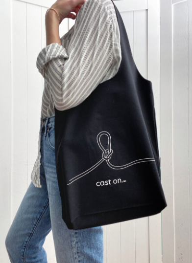 Cast-On Tote Bag