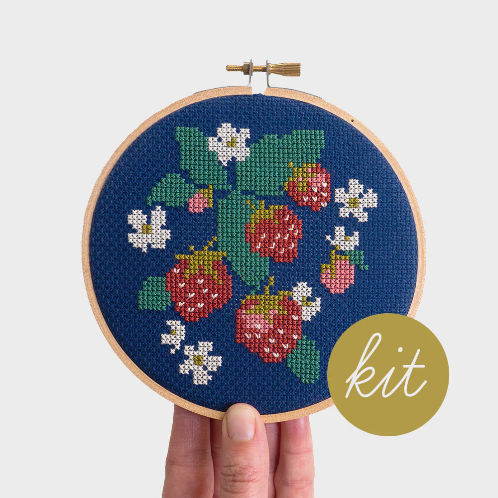 Spread like Strawberries (Counted Cross Stitch)