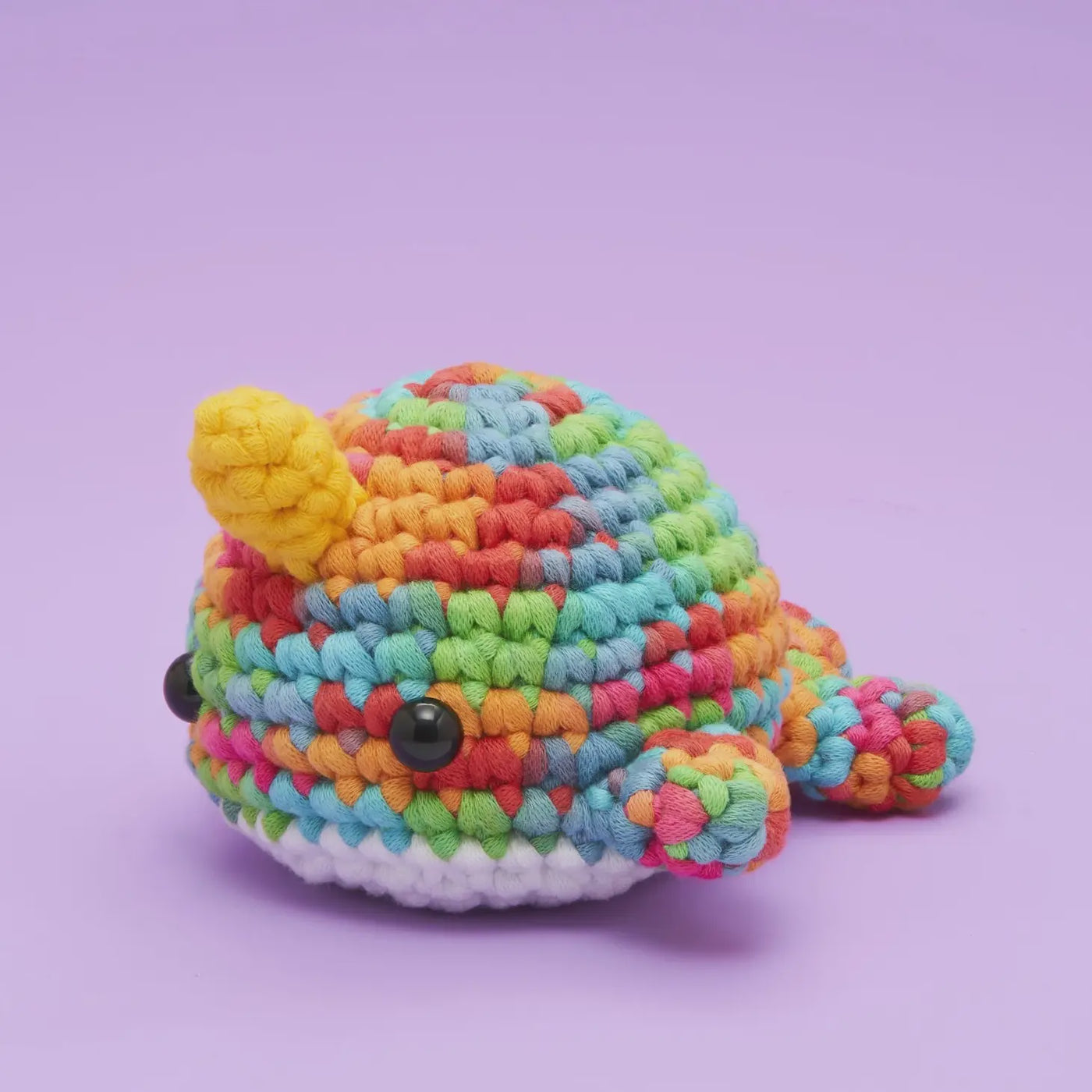 Woobles: Bjorn the Rainbow Narwhal Beginner Crochet Kit