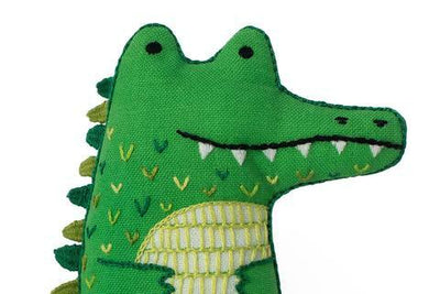 Alligator DIY Embroidered Doll Kit (Level 2)