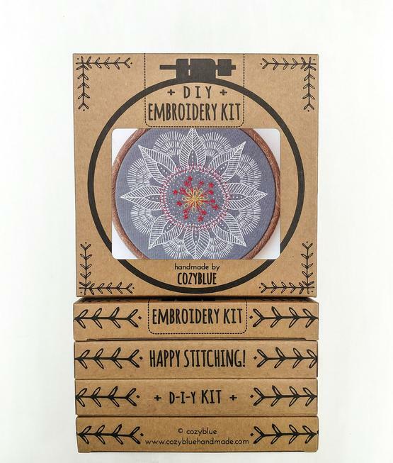 Autumn Mandala Embroidery Kit