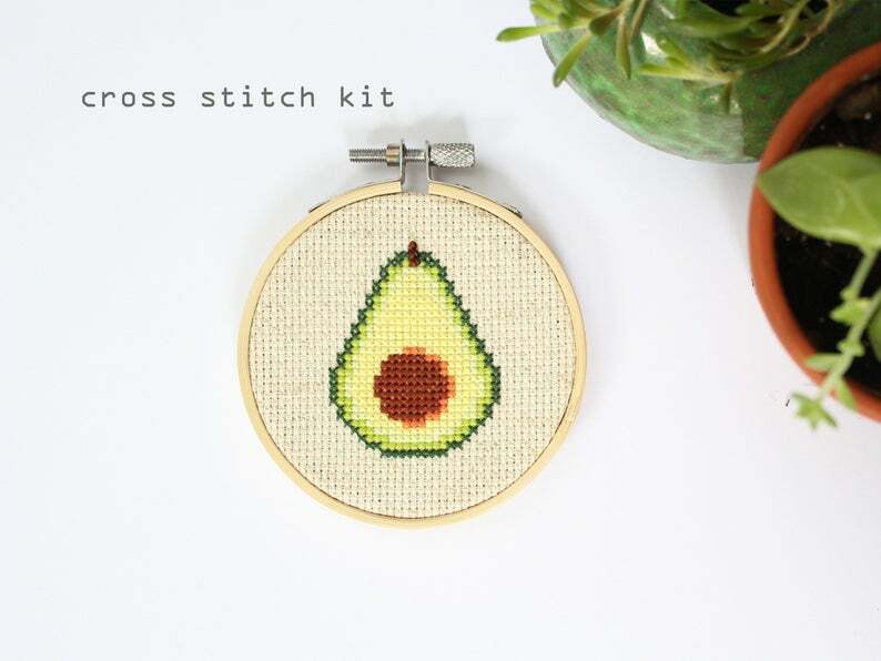Avocado Kit (Counted Cross Stitch)