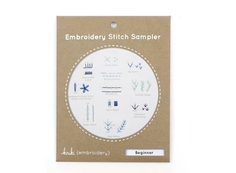 Beginner: Embroidery Stitch Sampler