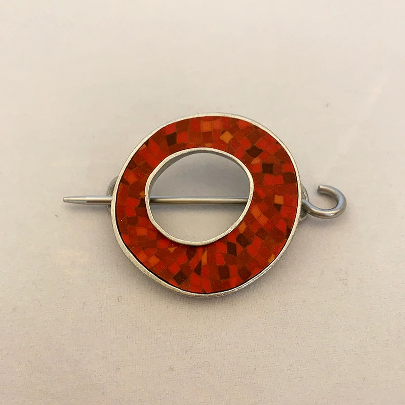 Circle Ring Shawl Pin