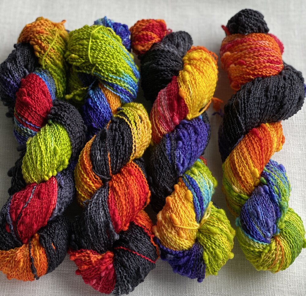 Kim Dyes Yarn Crumble Slubby