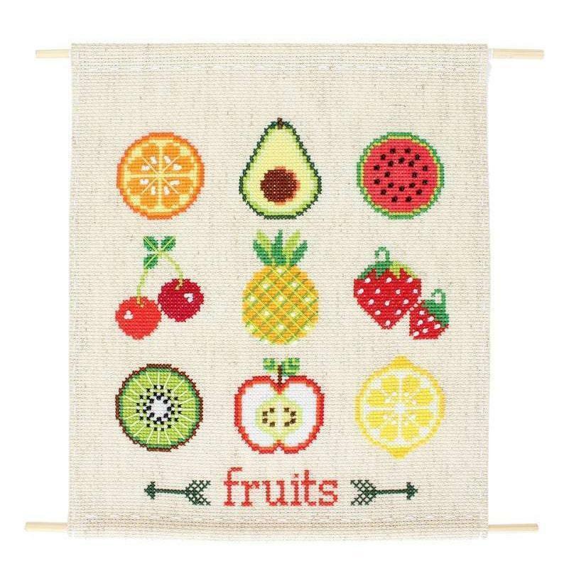 Fruit Sampler Kit (Counted Cross Stitch)