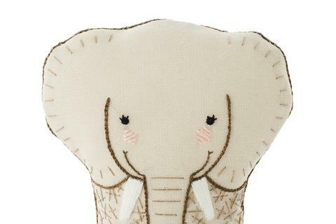 Elephant DIY Embroidered Doll Kit (Level 1)