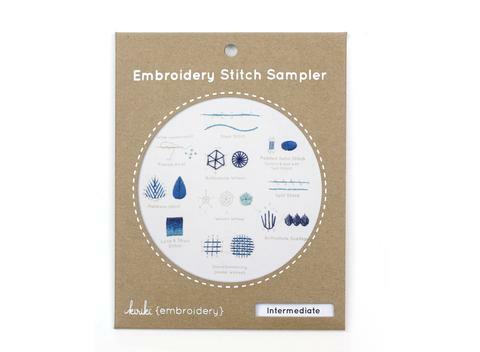 Intermediate: Embroidery Stitch Sampler