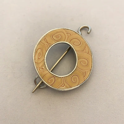 Circle Ring Shawl Pin