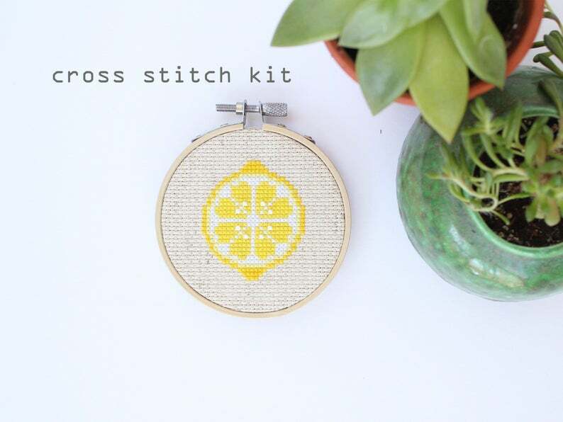 Lemon Kit (Counted Cross Stitch)
