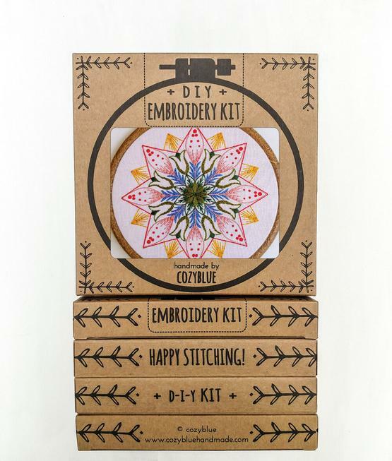 Market Day Embroidery Kit
