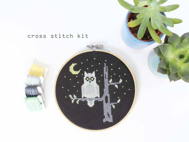 Night Owl Kit (Counted Cross Stitch)