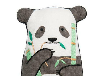 Panda DIY Embroidered Doll Kit (Level 1)