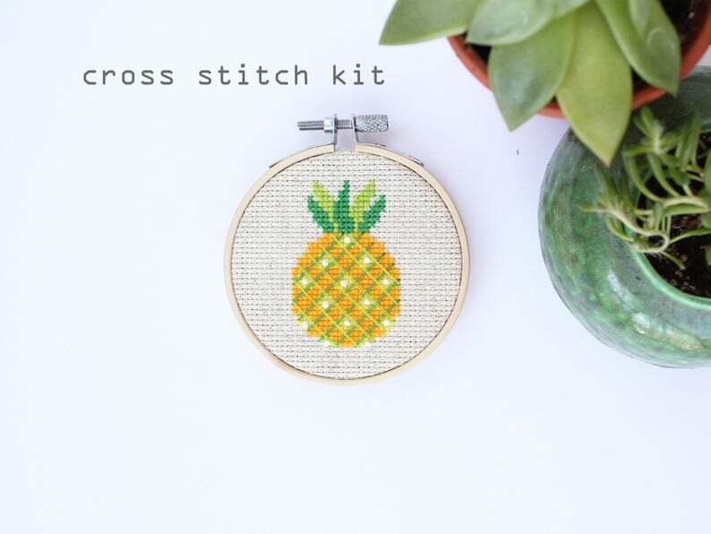 Pineapple Kit (Counted Cross Stitch)