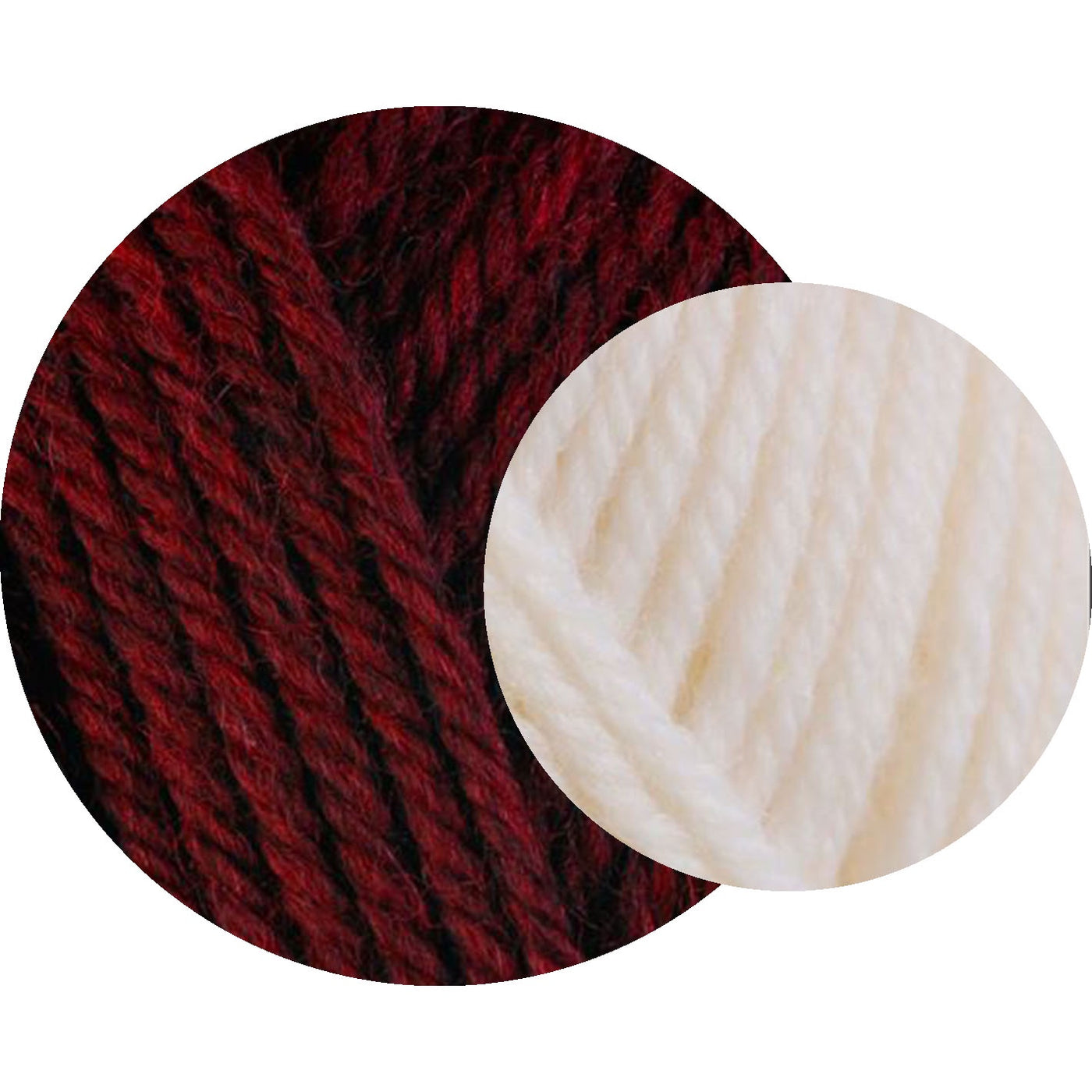 Little Treeline Kit, Size 3-5 (Sour Cherry 33145 and Cream 3301)