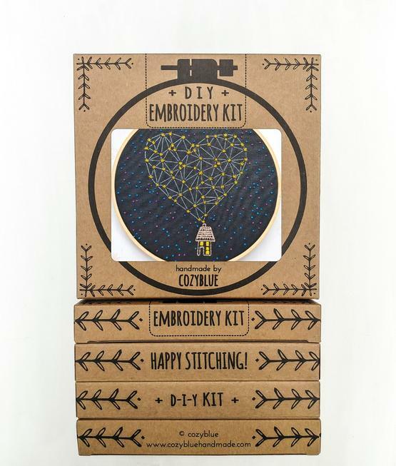 Stargazing Embroidery Kit