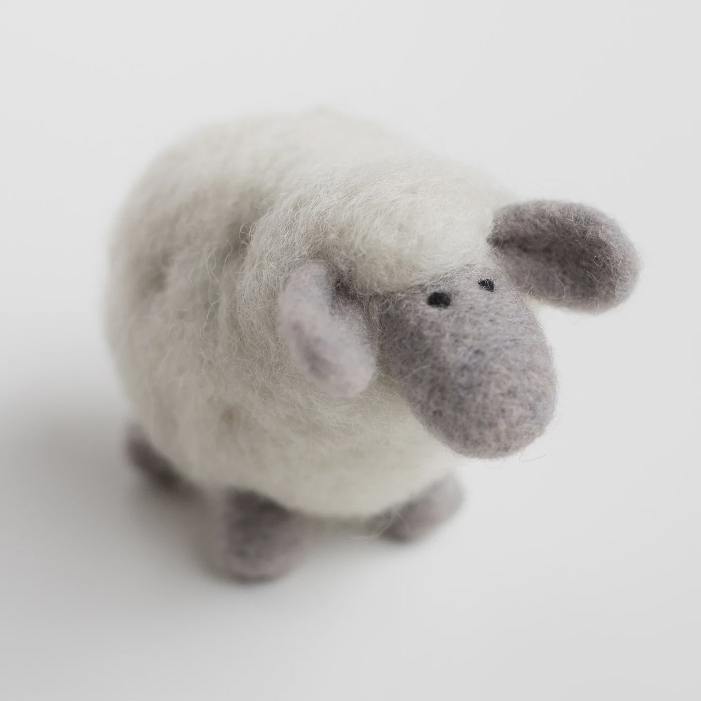 White Sheep Mini Felting Kit
