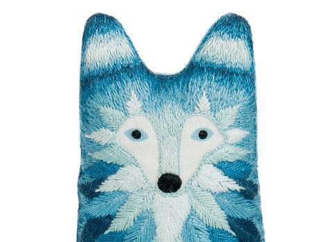 Wolf DIY Embroidered Doll Kit (Level 3)